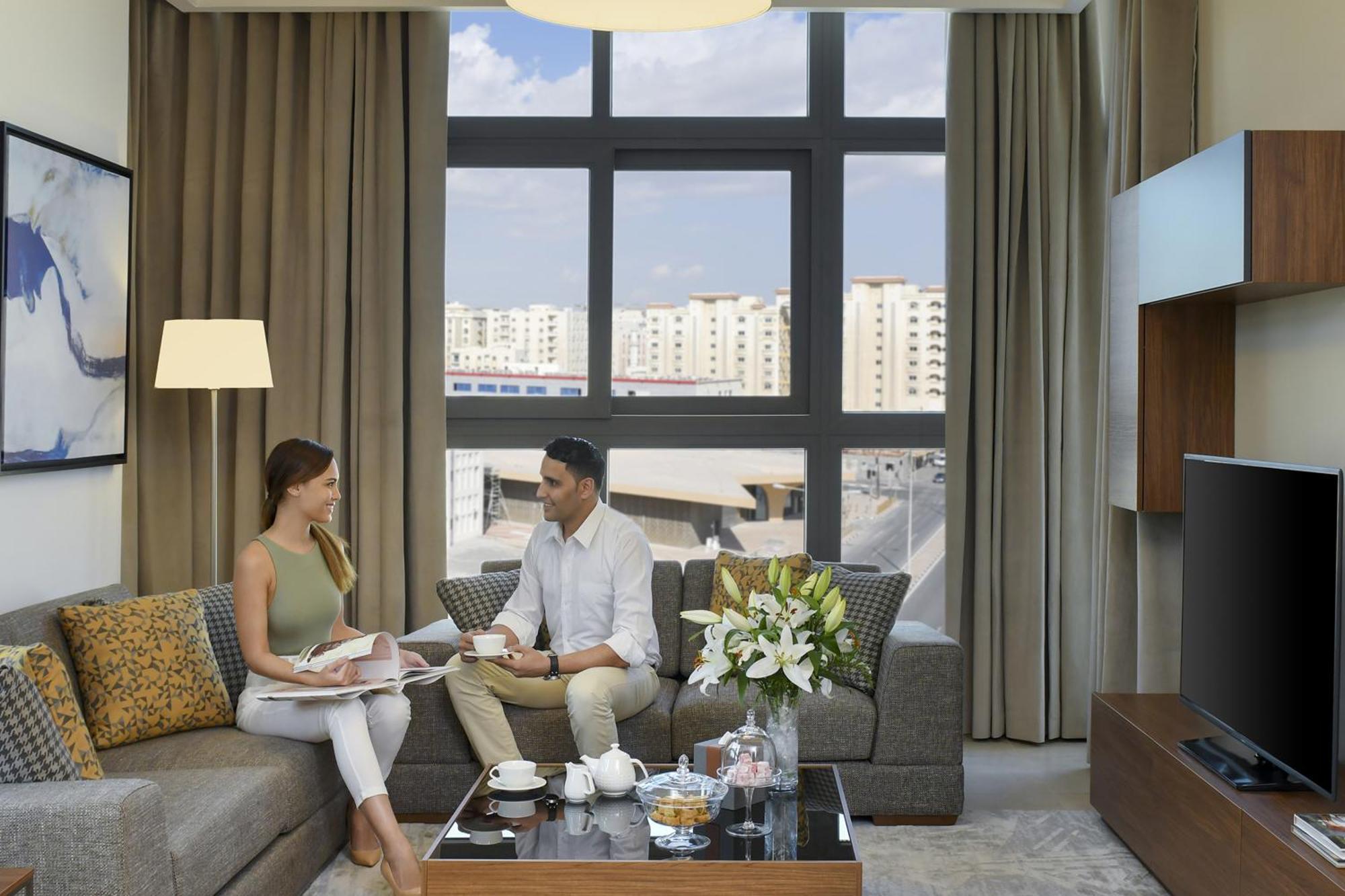 Апартаменты Le Mirage Downtown Доха Экстерьер фото